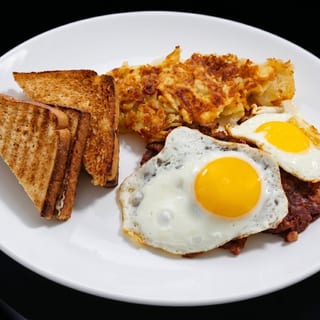 Corned Beef Hash & Two Eggs