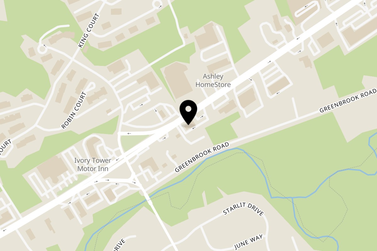 Map showing the location of Park22 Diner on 335 US-22 in Green Brook Township
